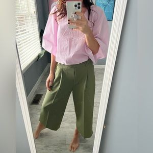 Michael Michael Kors Women's Pleated Gaucho Pants